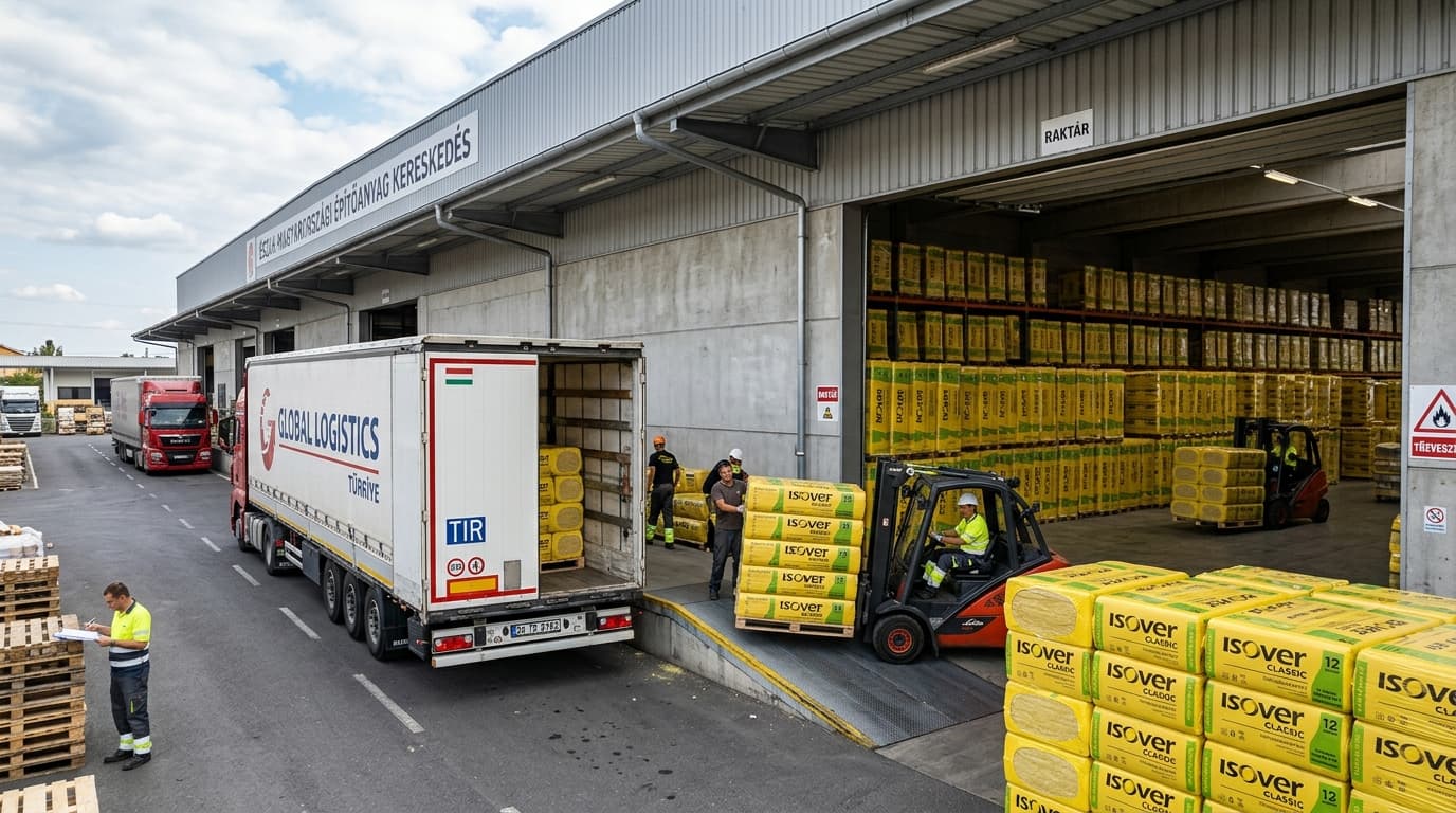 Anyagszállítás Törökországból