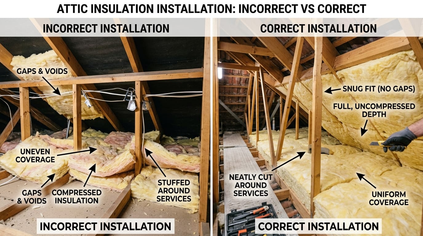 Padlásfödém szigetelés házilag: 10 hiba, amit mindenki elkövet