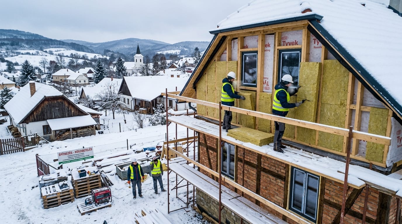 Téli szigetelés: mikor és hogyan érdemes elkezdeni?