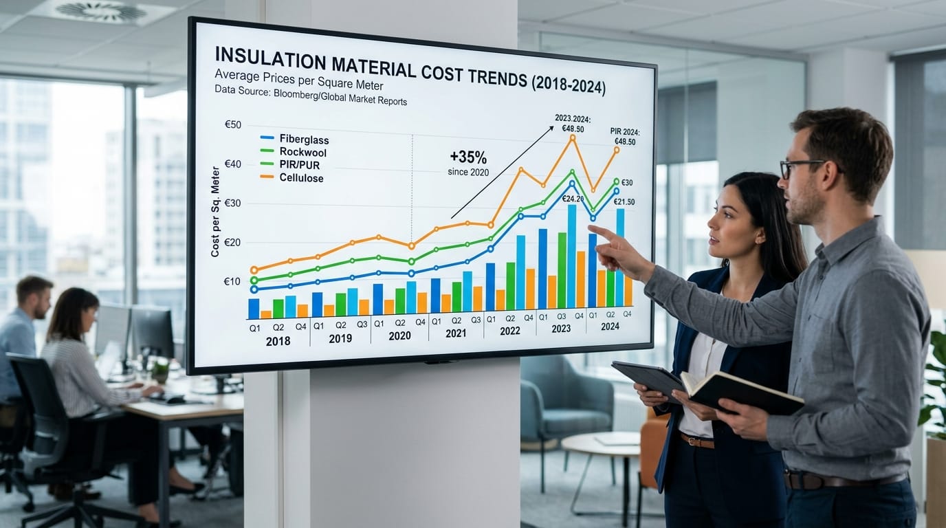 Üveggyapot árak 2026: piaci trendek és beszerzési stratégiák