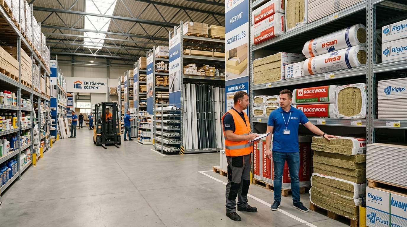 Building materials retail warehouse