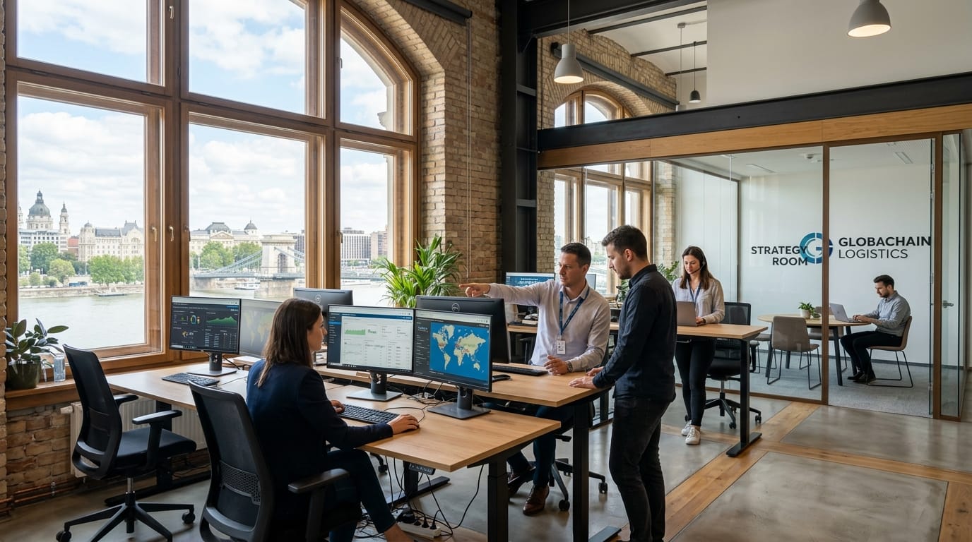 EuConX office and team workspace