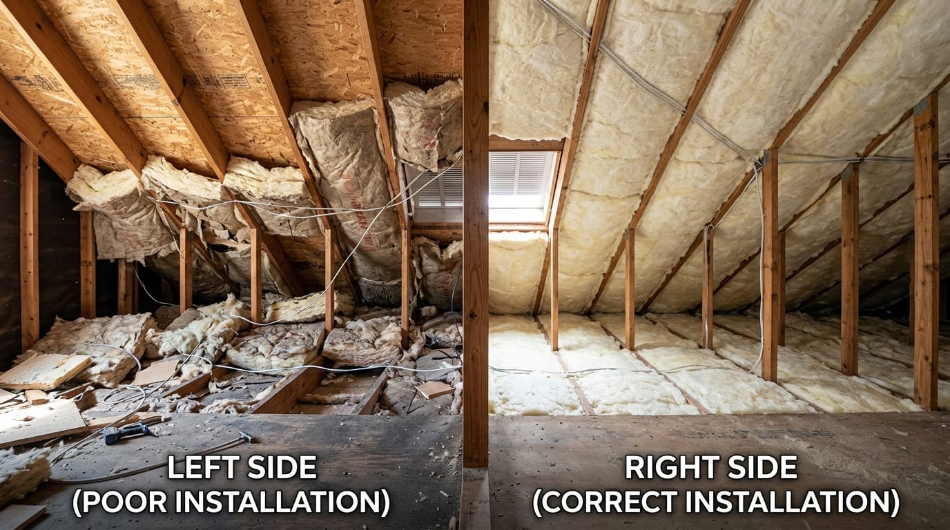 5 hiba, amit kerülj el padlásfödém-szigetelésnél