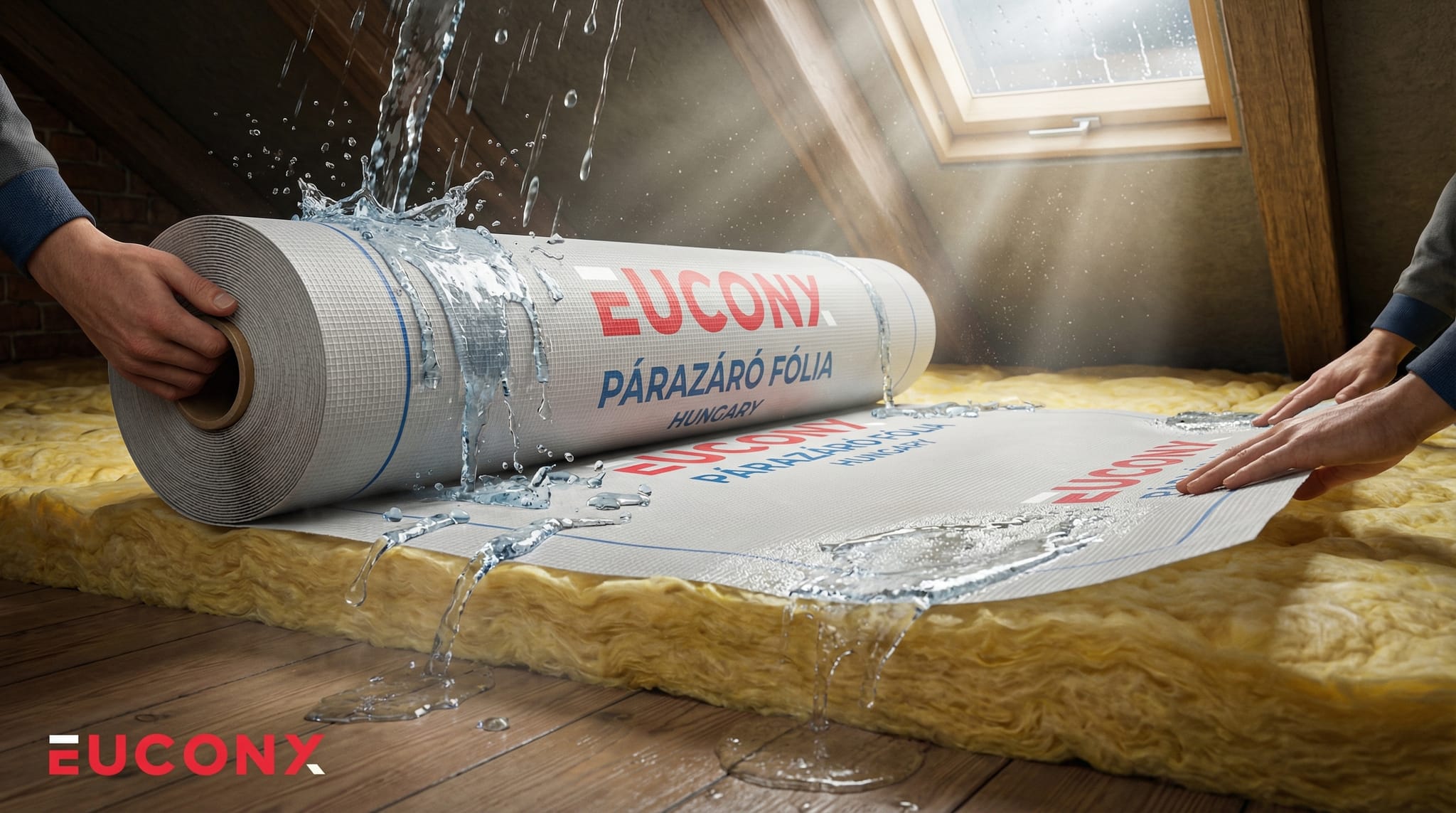 BBarrier BD70 és BK45 építési fóliák beépítése