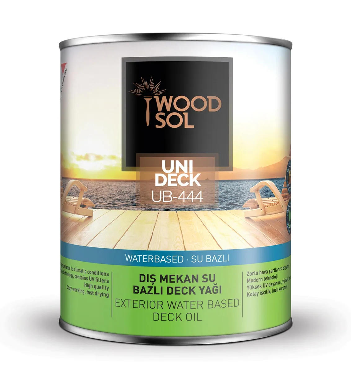 WoodSol UNIDECK UB-444 Deck Protection Oil