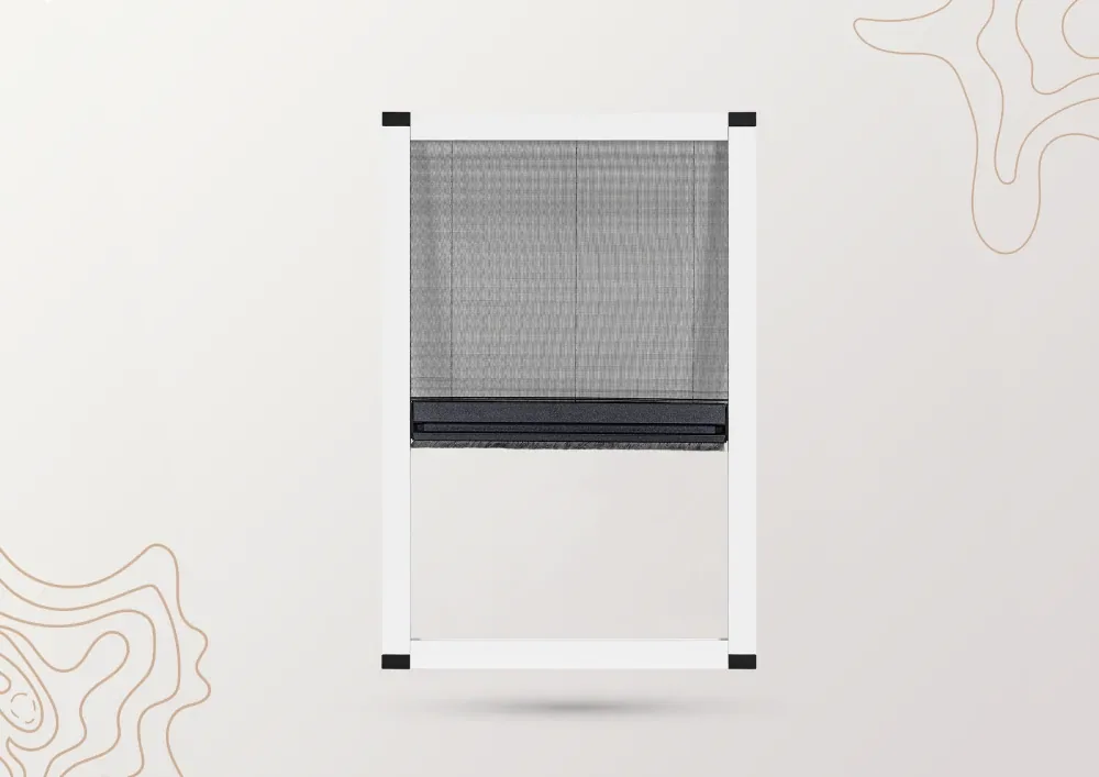 Prosin Nobel pleated fly screen - manufacturer photo: Prosin (Process)