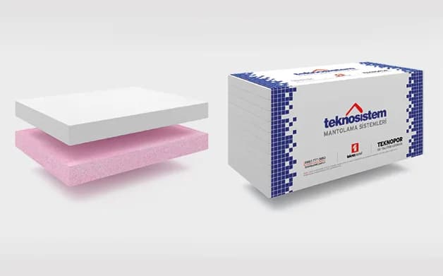 Teknopor EPS thermal insulation board - photo: Teknopanel